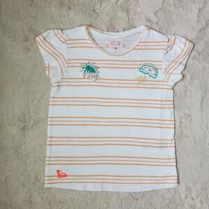 Roxy Girls Soft Filters Short Sleeve Tee Shirt 4